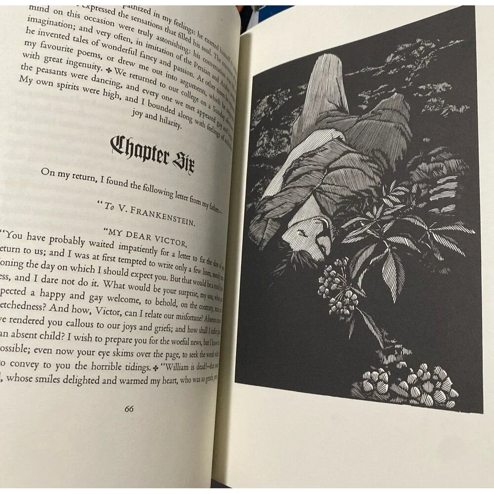 Frankenstein or the Modern Prometheus Shelley PennyRoyal edition Barry Moser
